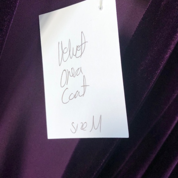 Bayliss & Knight- Rich Purple Duster/Opera/ Theatre Coat - Picture 9 of 9